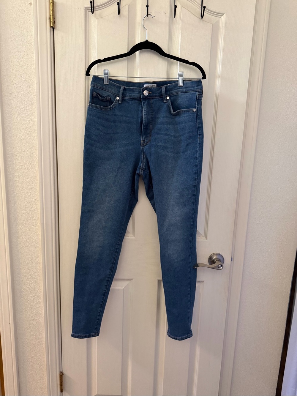 Nine West Mid Blue Skinny Jeans